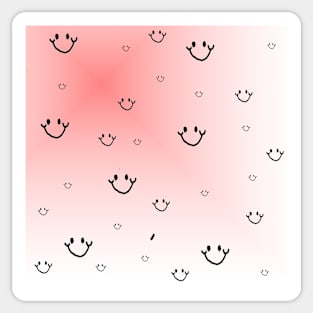 An explosion of smiles Sticker